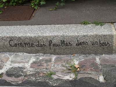 photo graffiti Paris 19eme arrondissement